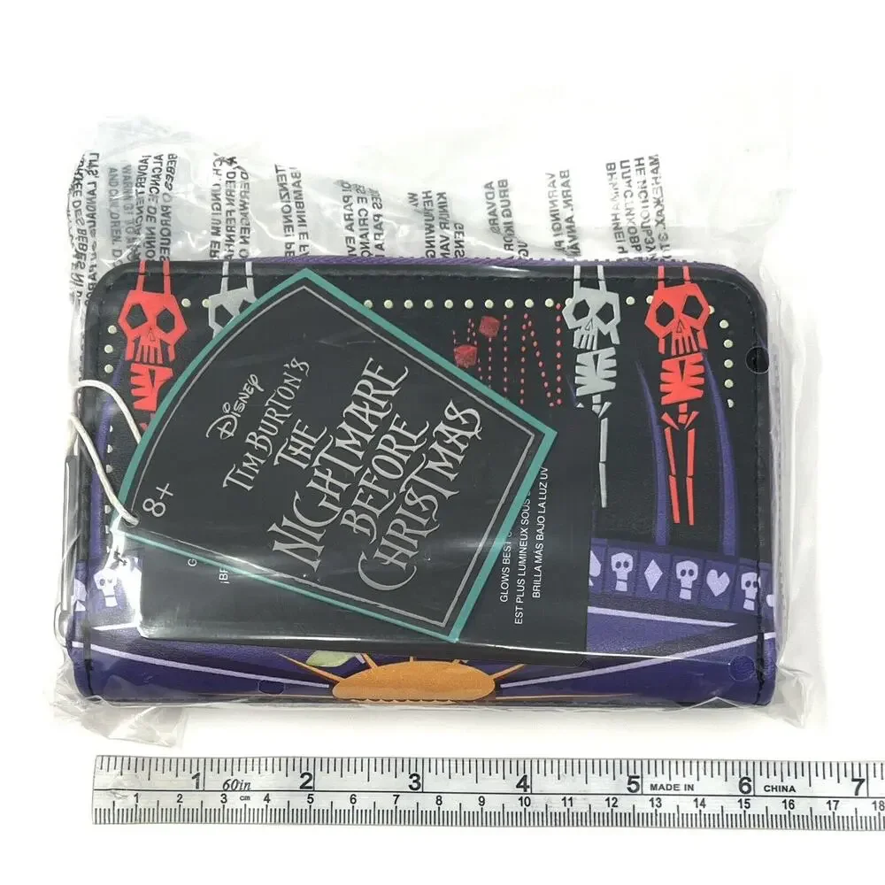 Loungefly Oogie Boogie Nightmare Before Christmas Wallet Glow In The Dark NWT